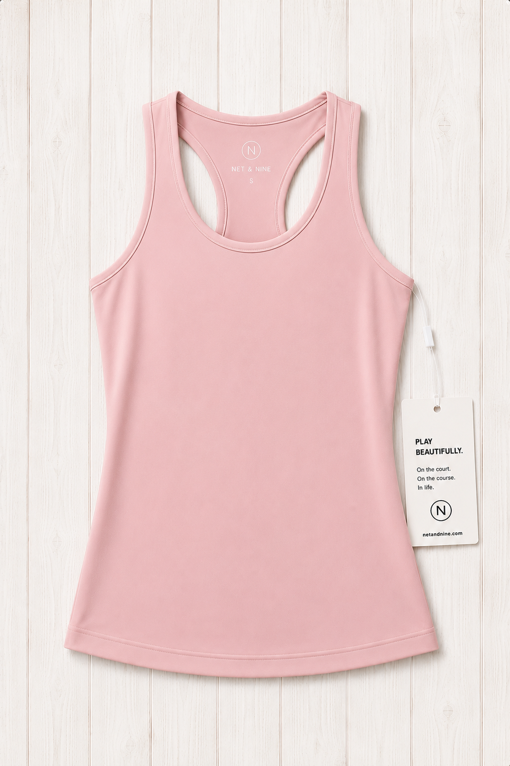 Soft Pink Solid Tank
