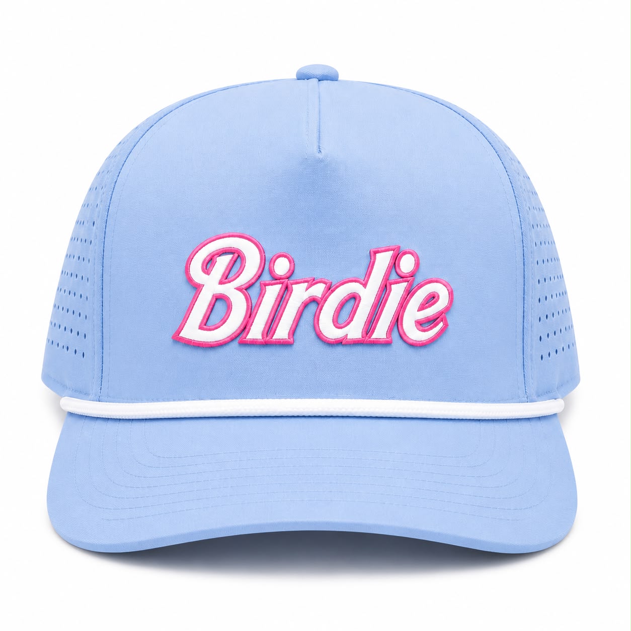 Birdie Powderblue Softpink Cap