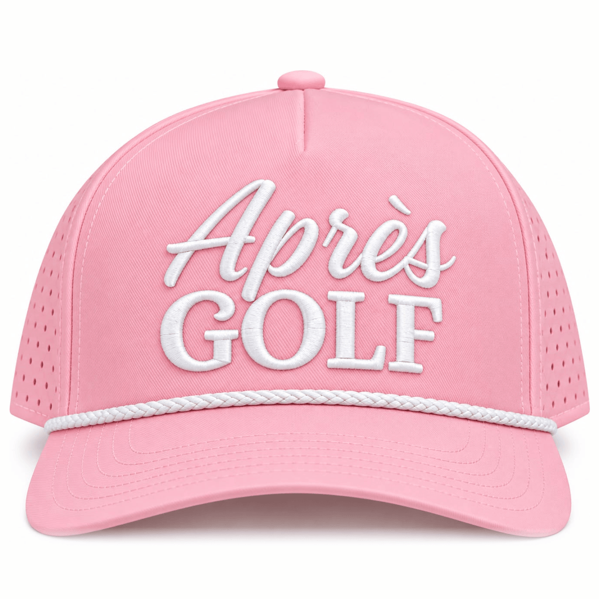 Apres White Soft Pink Cap
