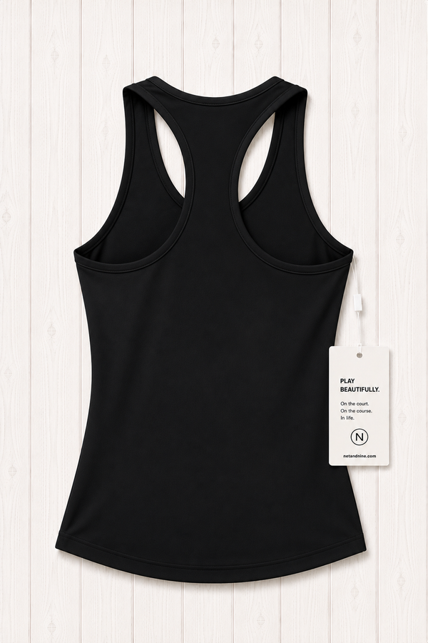 Black Solid Tank