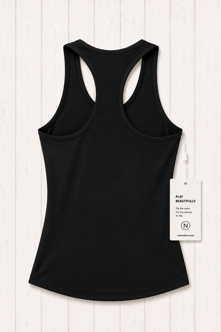 Black Solid Tank