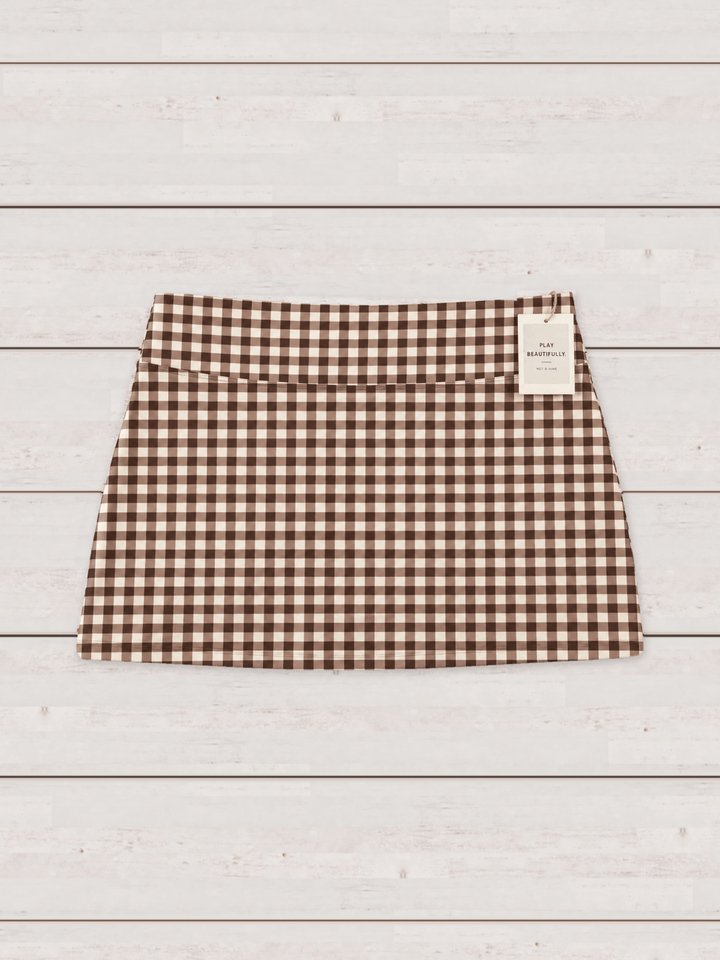 Chocolate and Bone Straight Skort