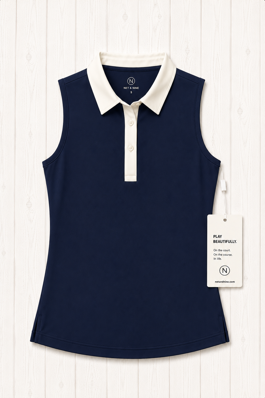 Deep Navy Solid Polo