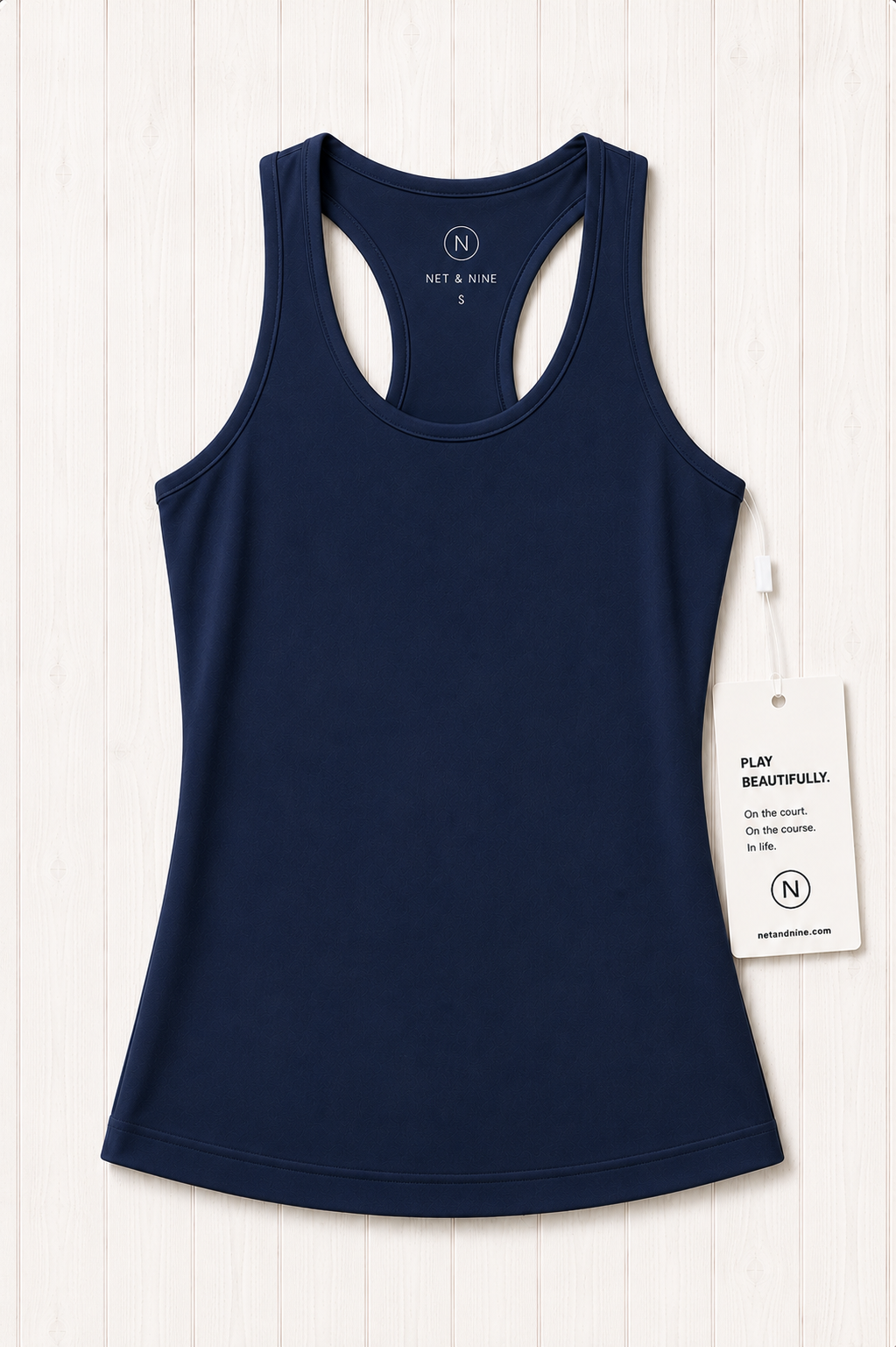 Deep Navy Solid Tank