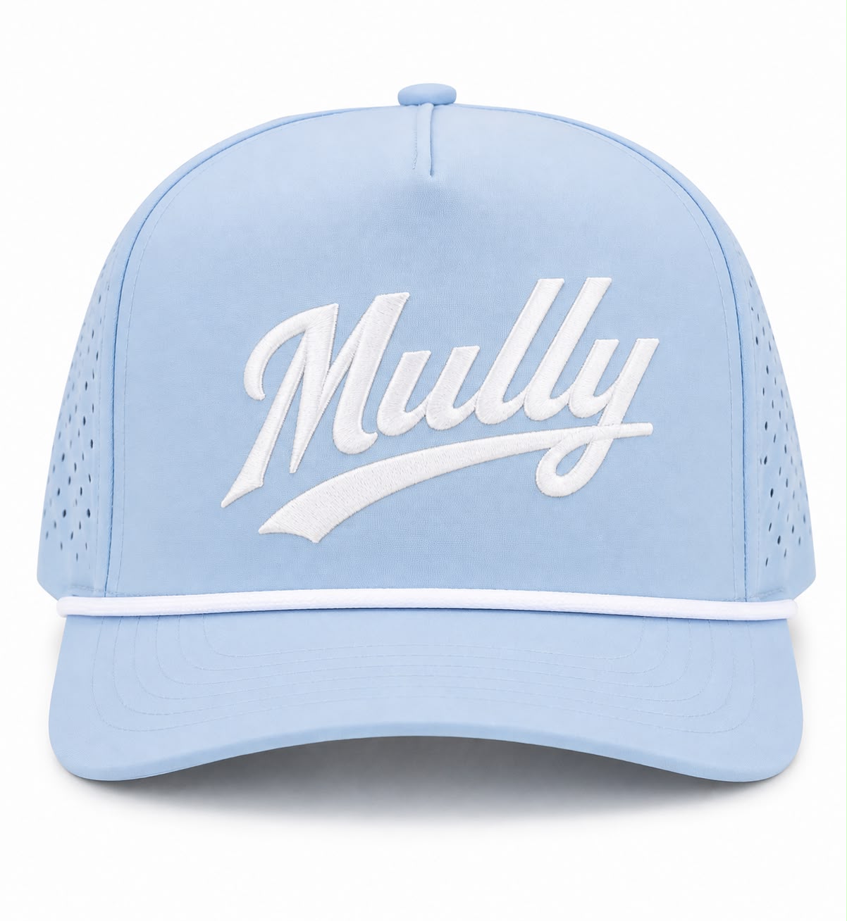 Mully Powder Blue White Cap