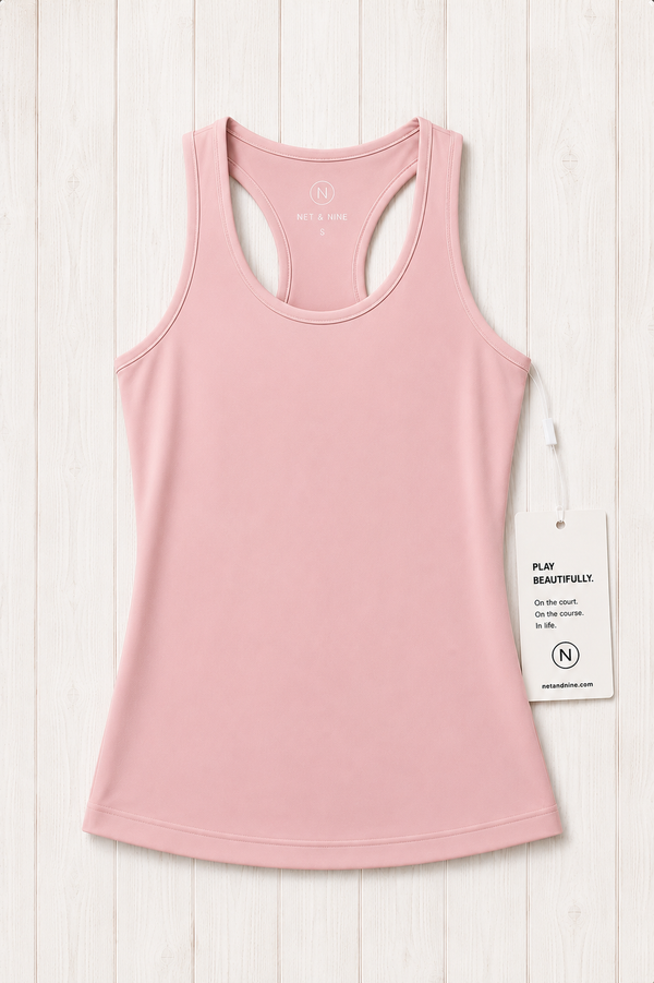 Soft Pink Solid Tank