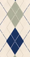 Cream Coastal Sage Deep Navy