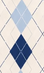 Cream Powder Blue Deep Navy