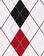 White Cardinal Black