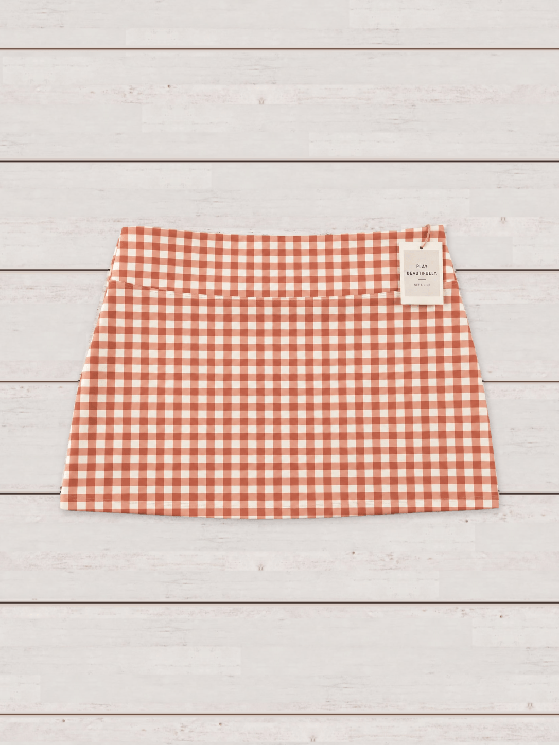 Terra Cotta Straight Skort