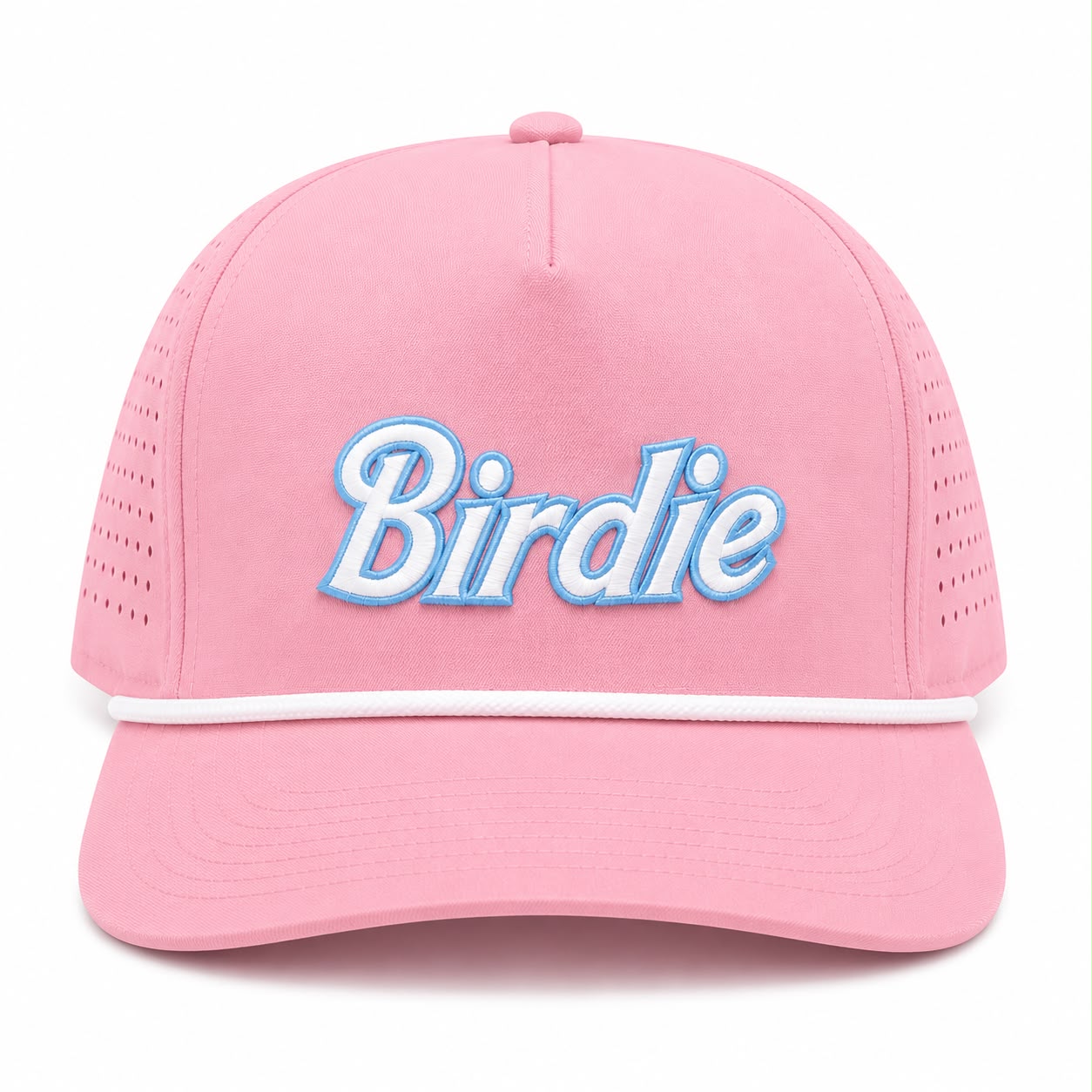 Birdie Soft Pink Powder Blue Cap