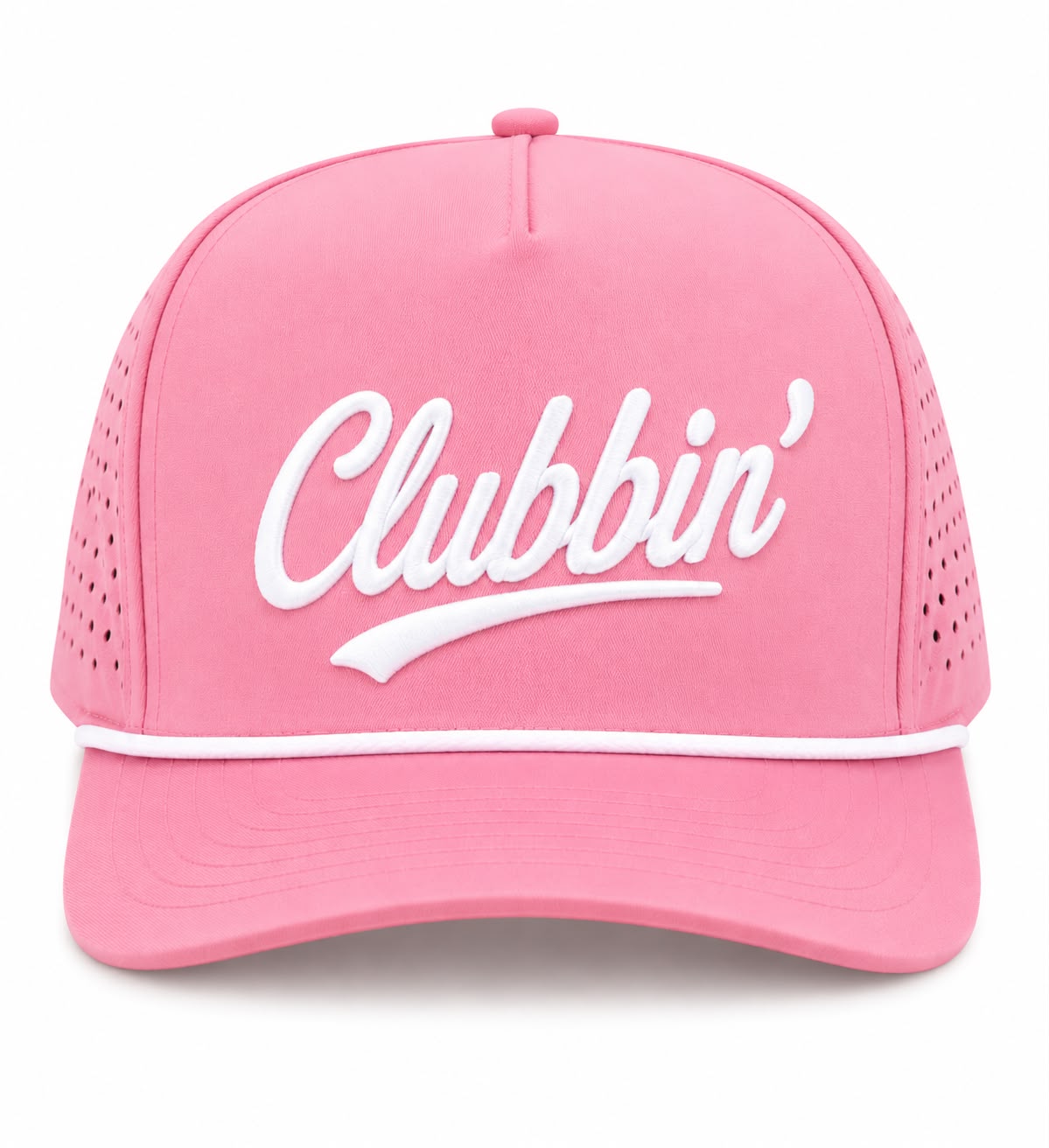 Clubbin Softpink White Cap