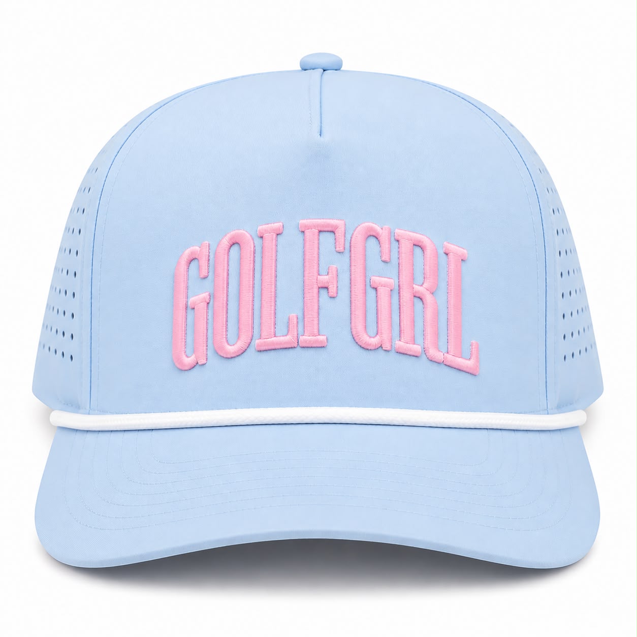 Golfgirl Powder Blue Soft Pink Cap